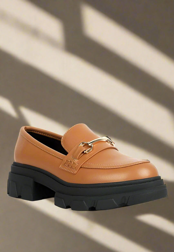 EM Emblesihed Chunky Platform Loafers - ShopEbonyMonique