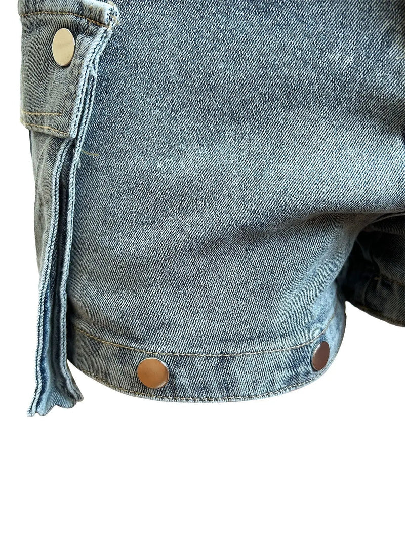 2024 Detachable Denim jeans to Shorts - ShopEbonyMonique