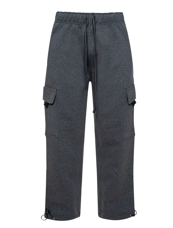 Heavyweight Fleece Cargo Pants - ShopEbonyMonique