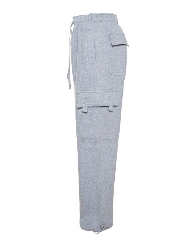 Heavyweight Fleece Cargo Pants - ShopEbonyMonique