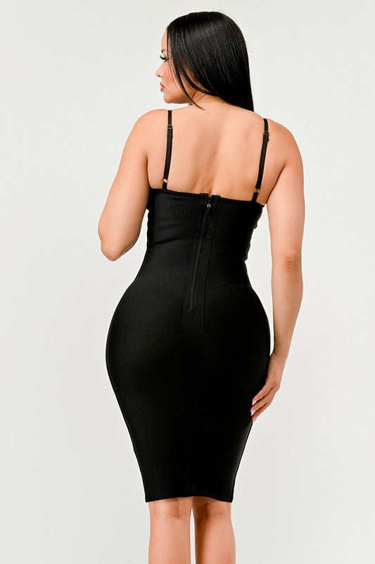 Maze Enigma Bodycon Dress - ShopEbonyMonique