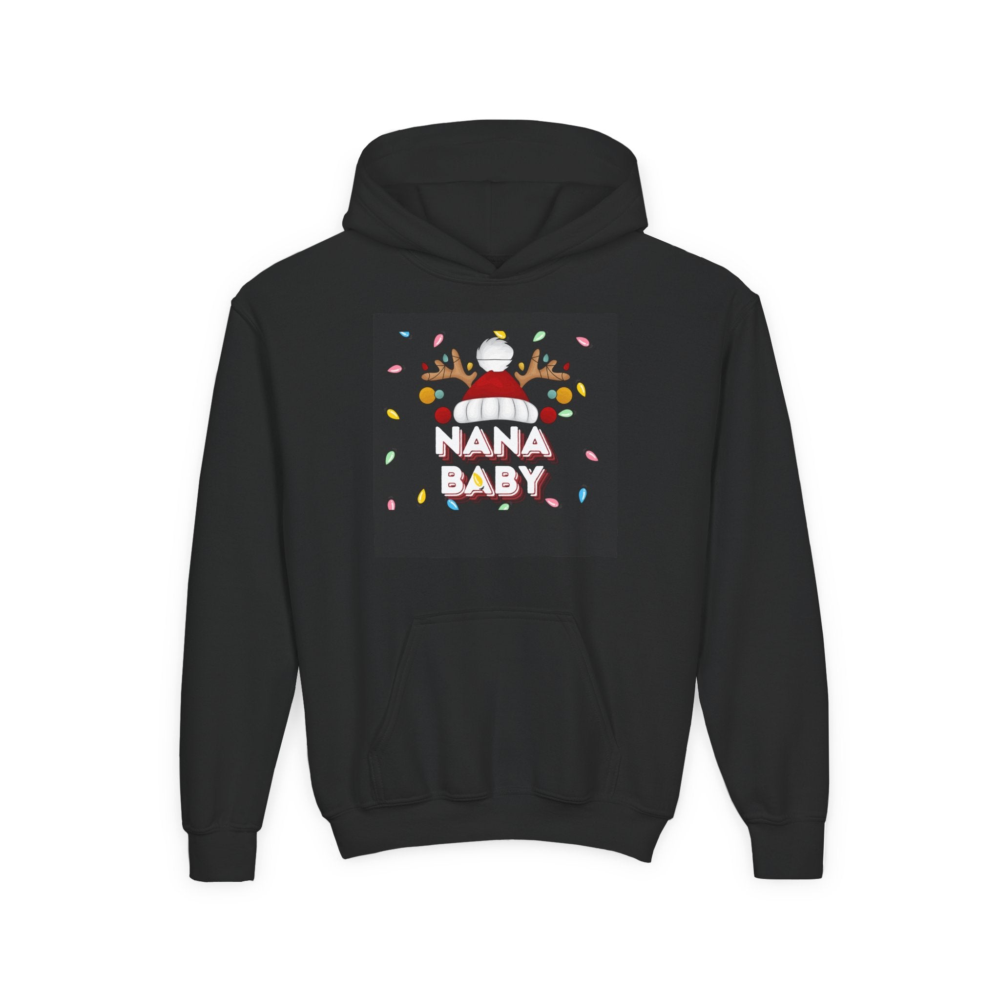 Nana Baby Youth Hoodie — Festive Kids Christmas Sweatshirt