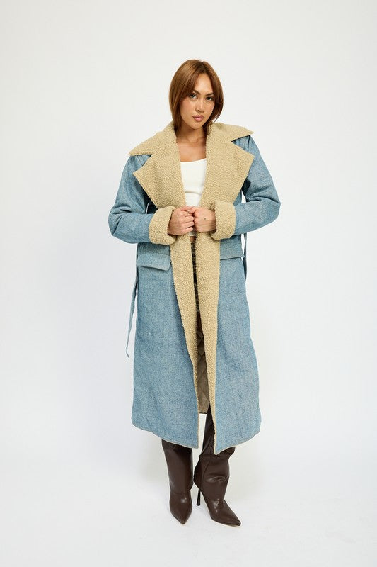 EM DENIM MAXI COAT - ShopEbonyMonique