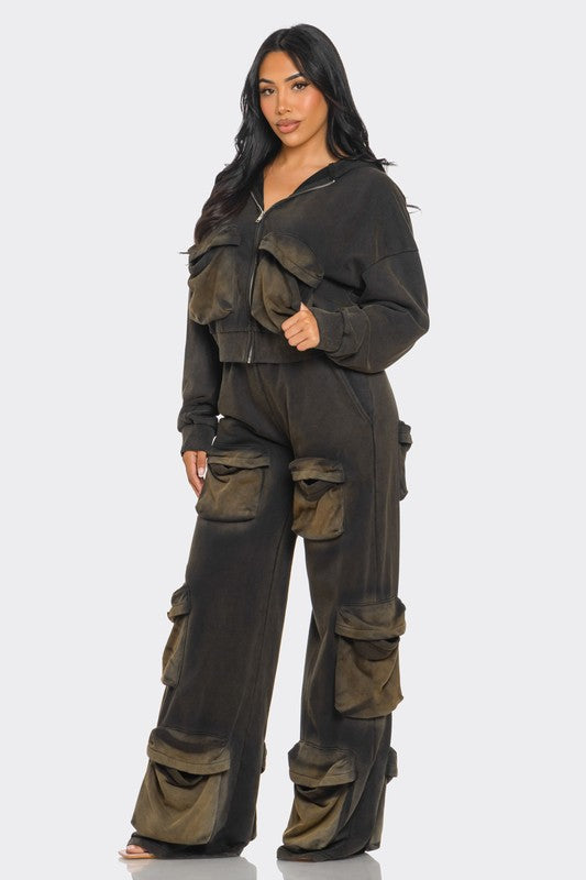 Midnight Cargo Set - ShopEbonyMonique