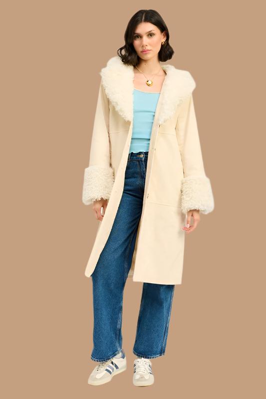 FAUX MID TRENCH COAT - ShopEbonyMonique