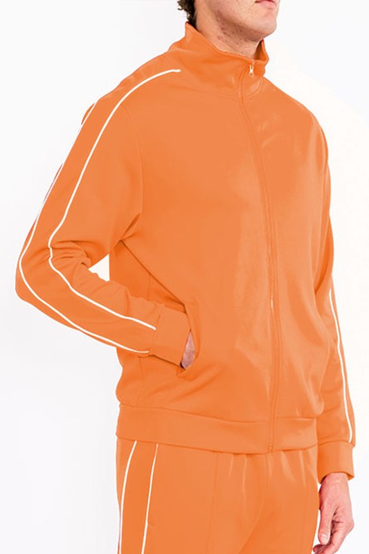 Mens Side Pocket Track Jacket