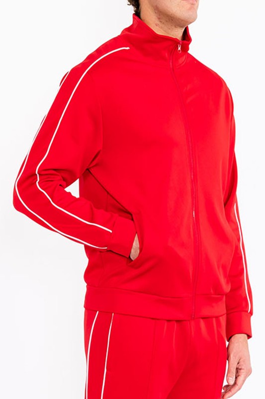 Mens Side Pocket Track Jacket