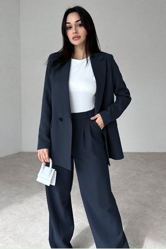 EM WOMEN FASHION BLAZERS SUIT SET - ShopEbonyMonique