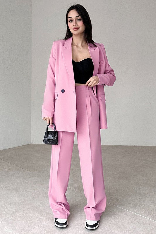 EM WOMEN FASHION BLAZERS SUIT SET - ShopEbonyMonique