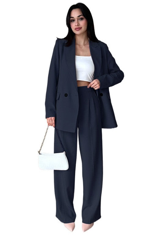 EM WOMEN FASHION BLAZERS SUIT SET - ShopEbonyMonique