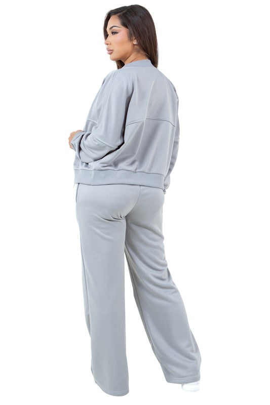 EM Ribbed Pocket Jogging Set - ShopEbonyMonique