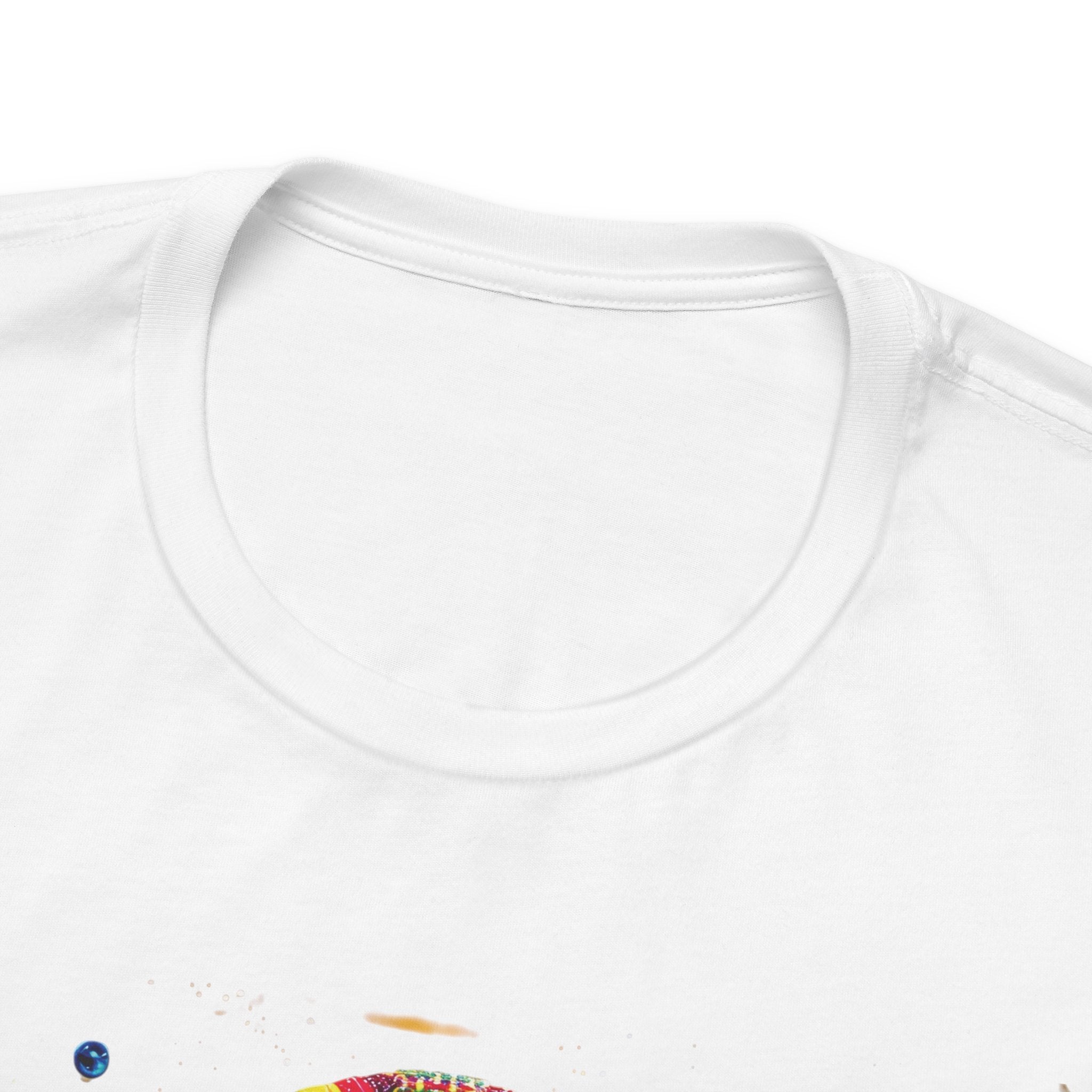 Colorful Psychedelic Elephant T-Shirt — Vibrant Tribal Baby Elephant Graphic Tee