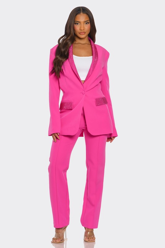 Pink Out Boss Suit