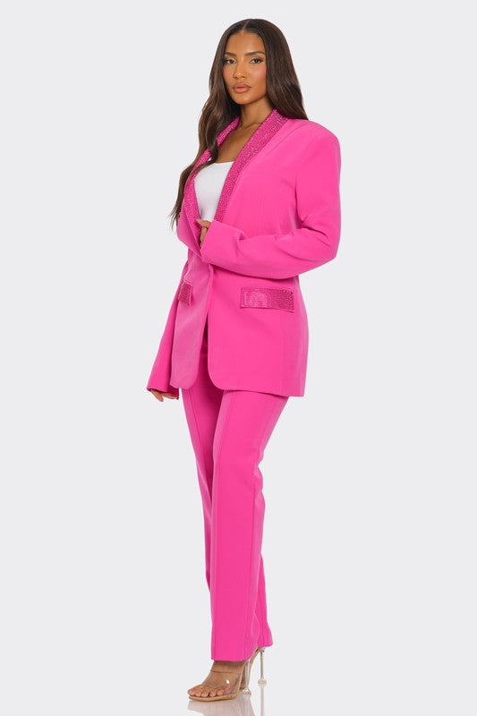 Pink Out Boss Suit