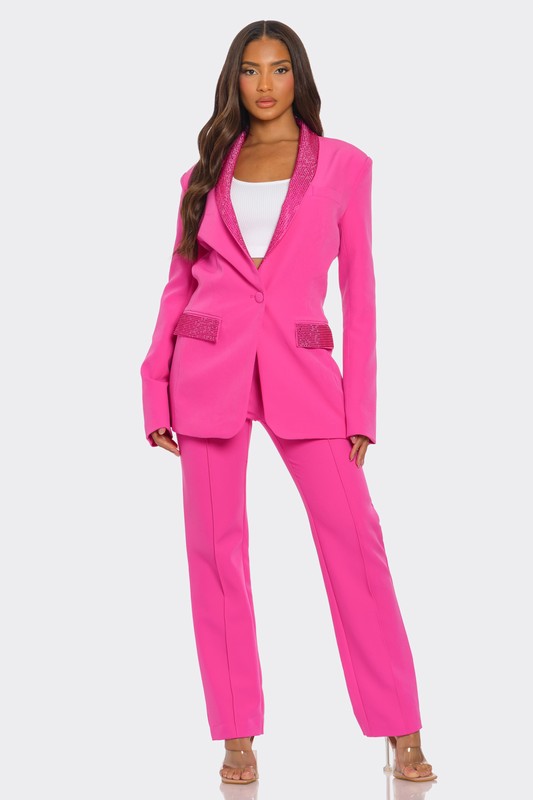 Pink Out Boss Suit