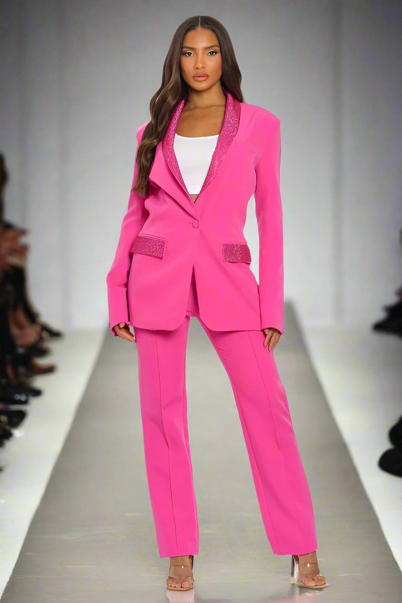 Pink Out Boss Suit