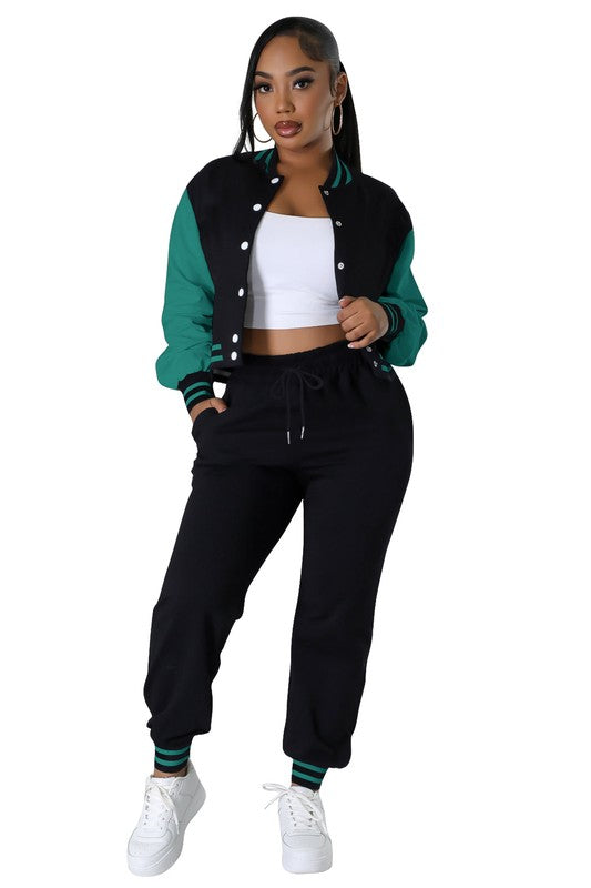 Women Bomber Set - ShopEbonyMonique