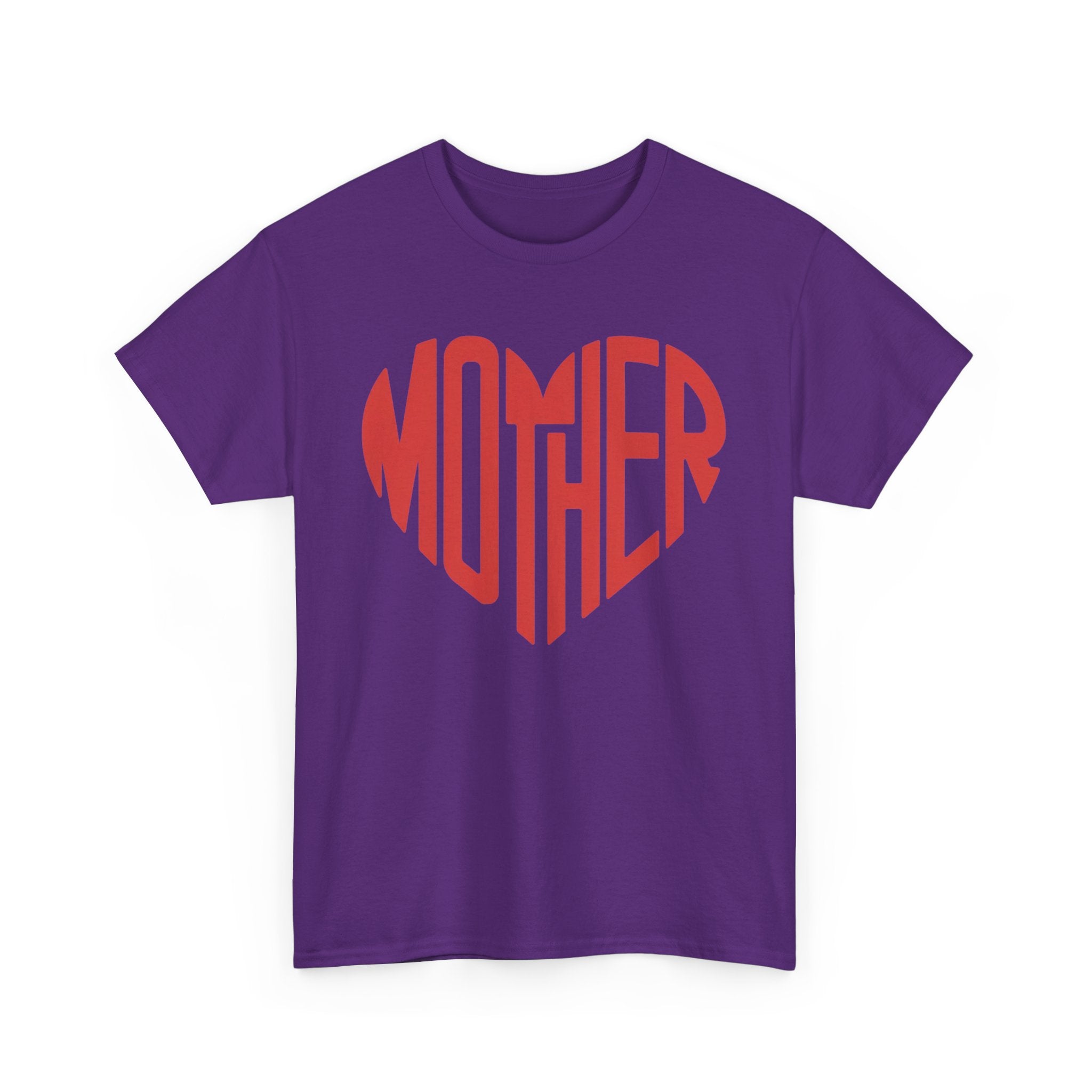 Mother Heart Unisex Heavy Cotton Tee - Perfect Gift for Mother's Day