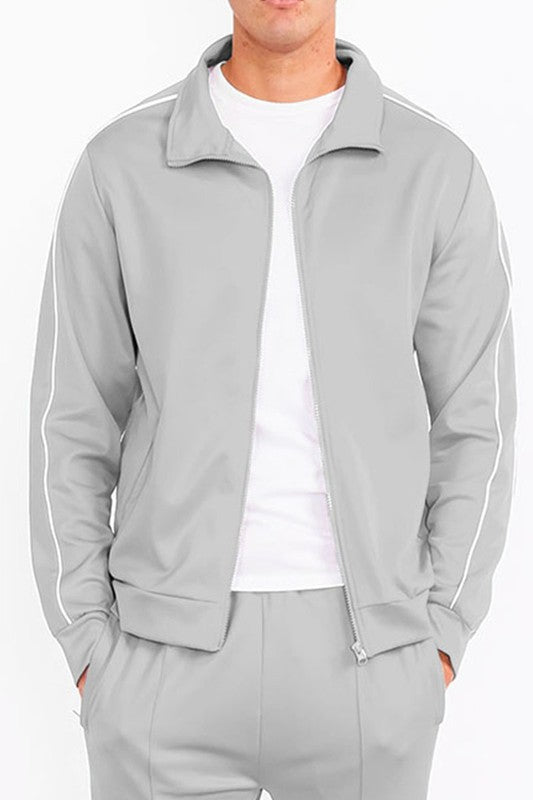 Mens Side Pocket Track Jacket