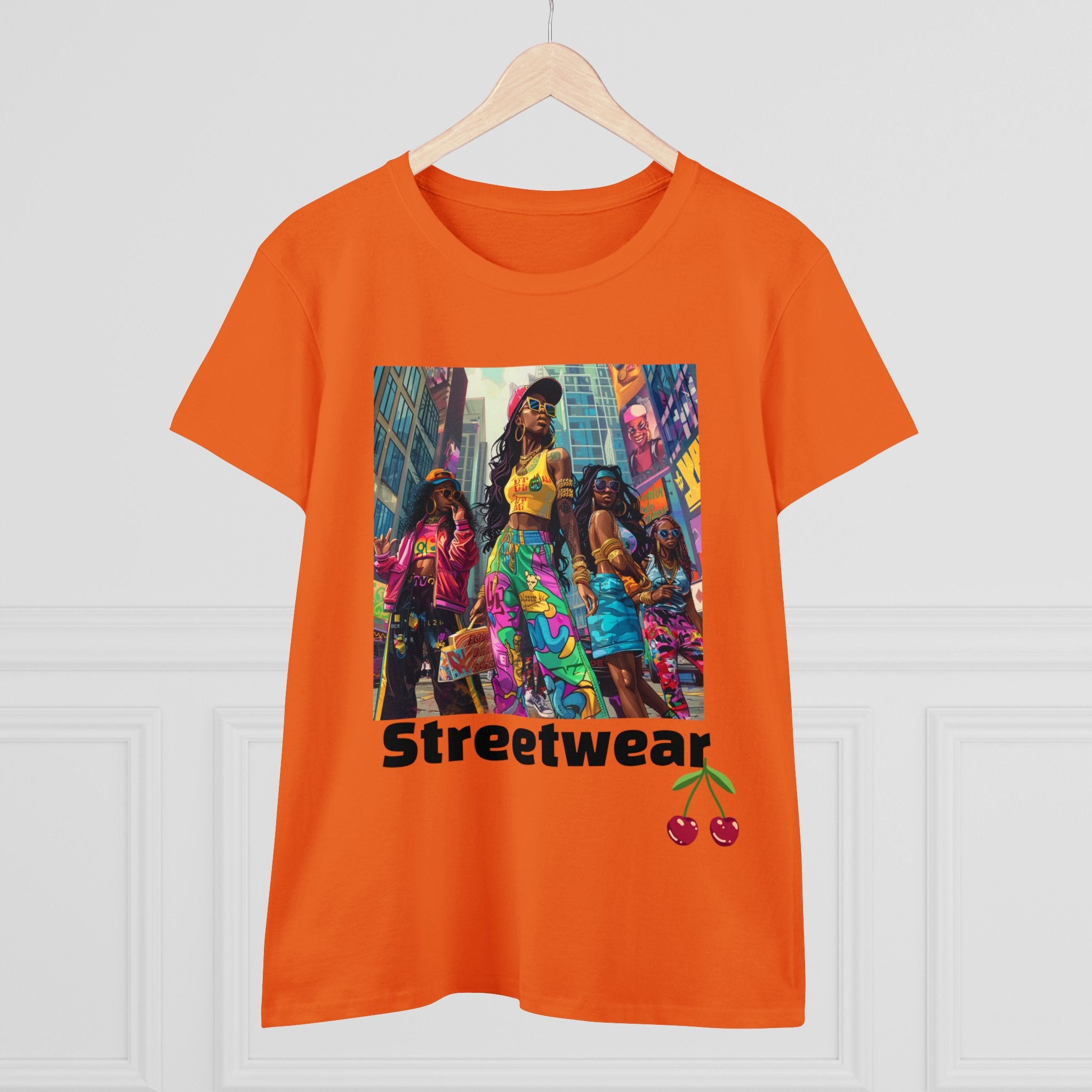 Streetwear Women's Cotton Tee - ShopEbonyMonique
