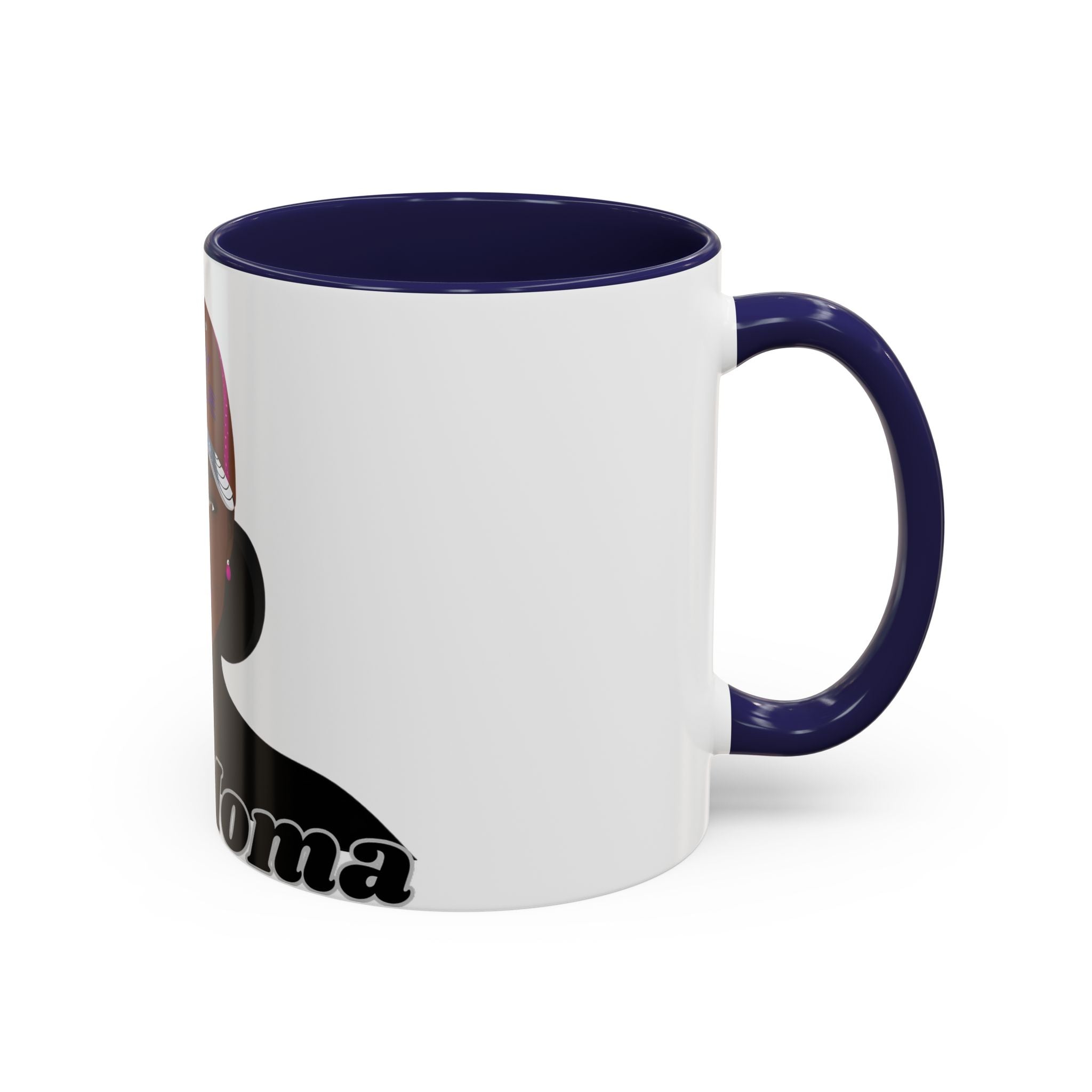 Boss Mama Accent Coffee Mug - Empowerment Gift for Strong Women