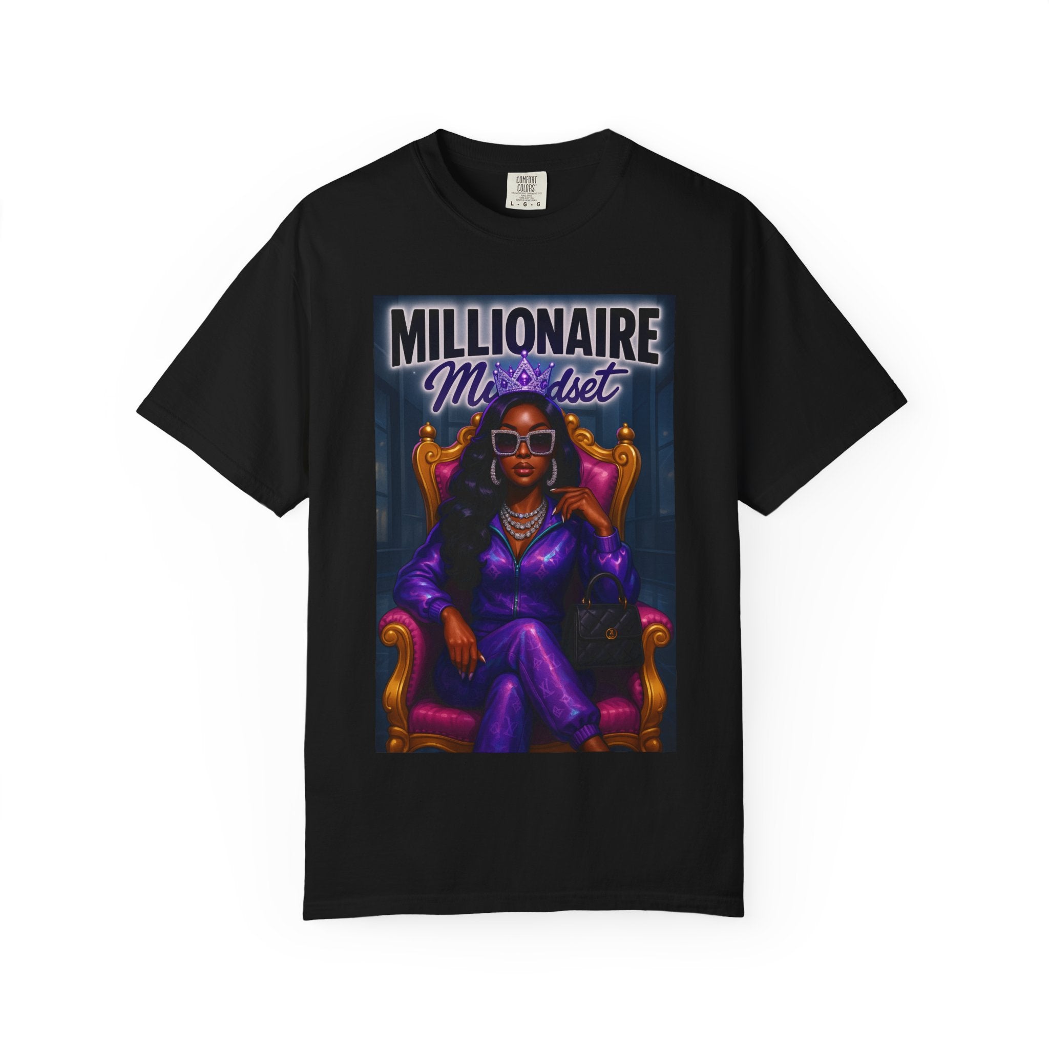 Millionaire Mindset Unisex Garment-Dyed T-Shirt | Stylish Empowerment Wear