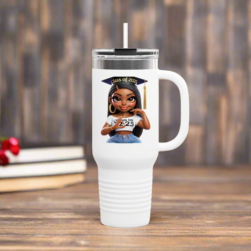 2025 Graduation Insulated Travel Mug - Class of 2025 - 40oz