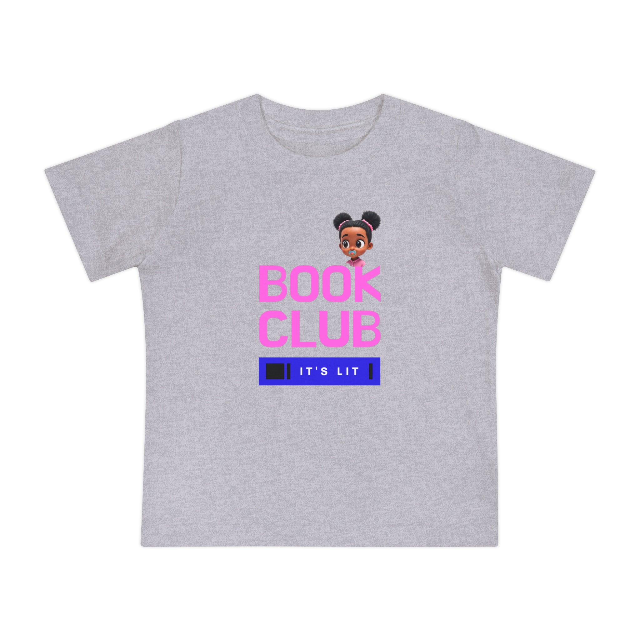 Kids Book Club T-Shirt - "It's Lit" Design