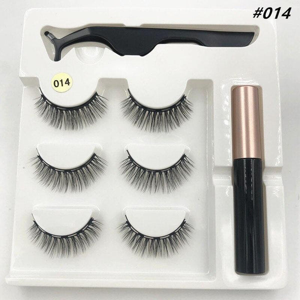 3/5 pairs of Natural Magnetic Eyelashes - ShopEbonyMonique