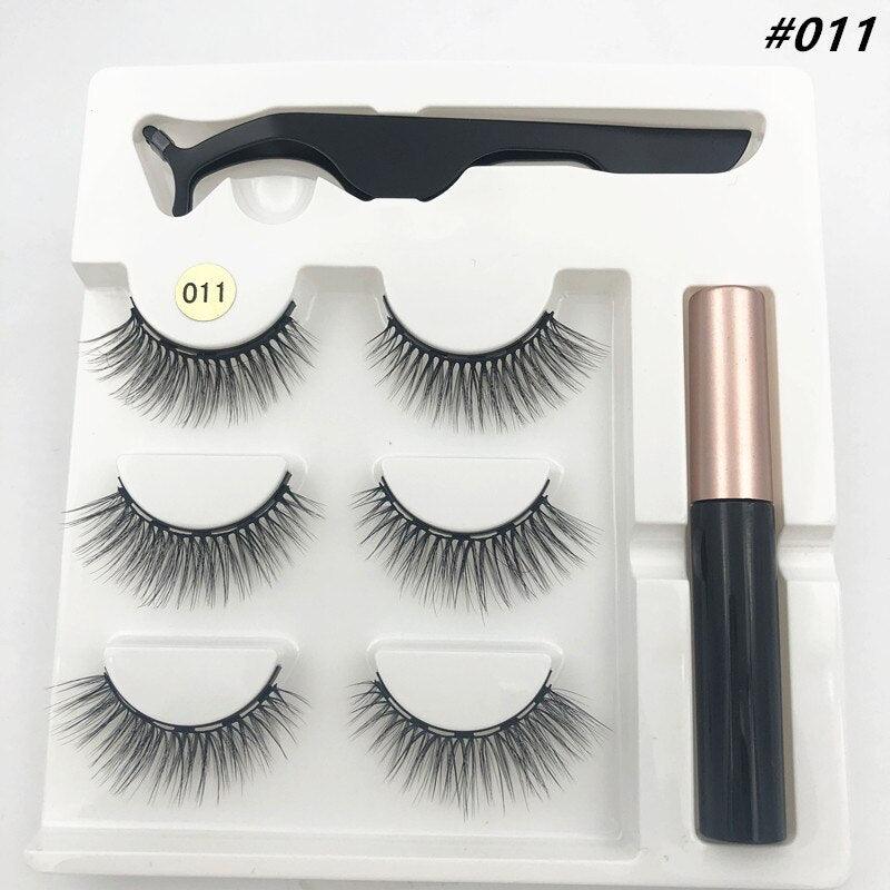 3/5 pairs of Natural Magnetic Eyelashes - ShopEbonyMonique