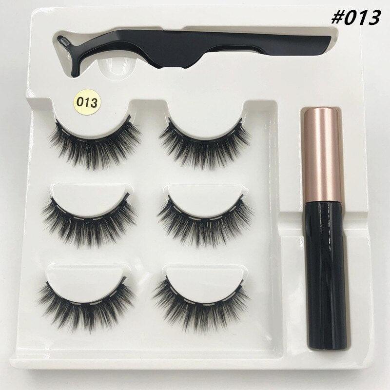 3/5 pairs of Natural Magnetic Eyelashes - ShopEbonyMonique