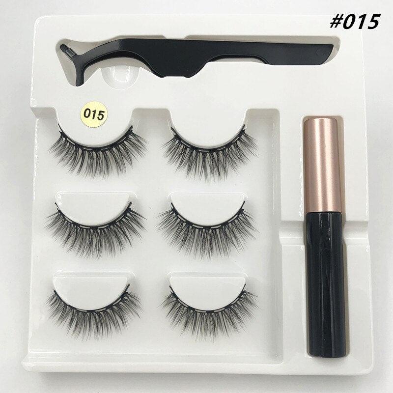 3/5 pairs of Natural Magnetic Eyelashes - ShopEbonyMonique