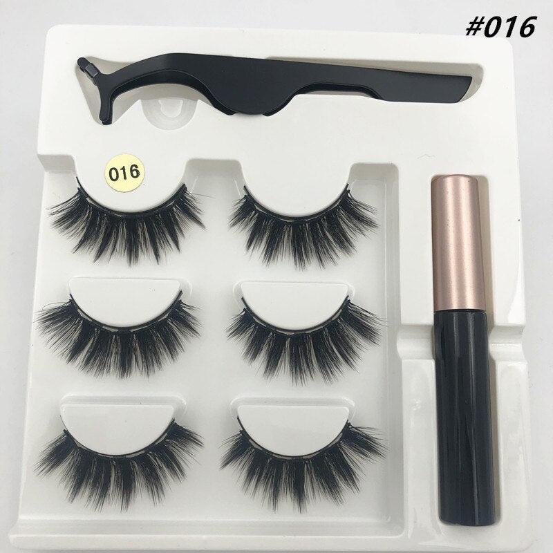 3/5 pairs of Natural Magnetic Eyelashes - ShopEbonyMonique