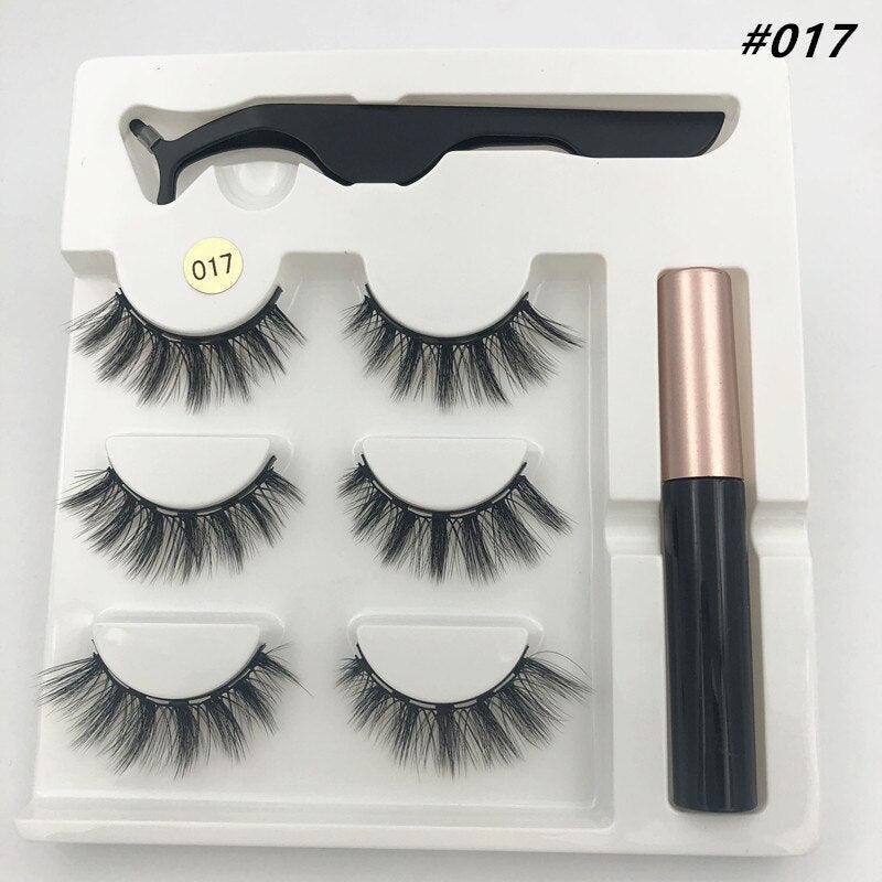 3/5 pairs of Natural Magnetic Eyelashes - ShopEbonyMonique