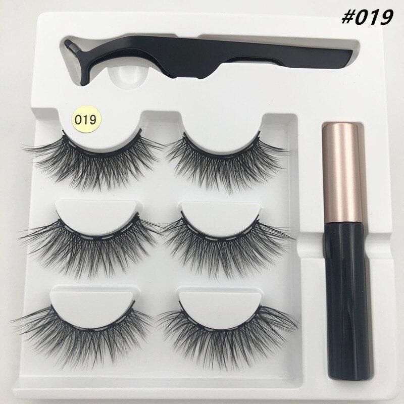 3/5 pairs of Natural Magnetic Eyelashes - ShopEbonyMonique