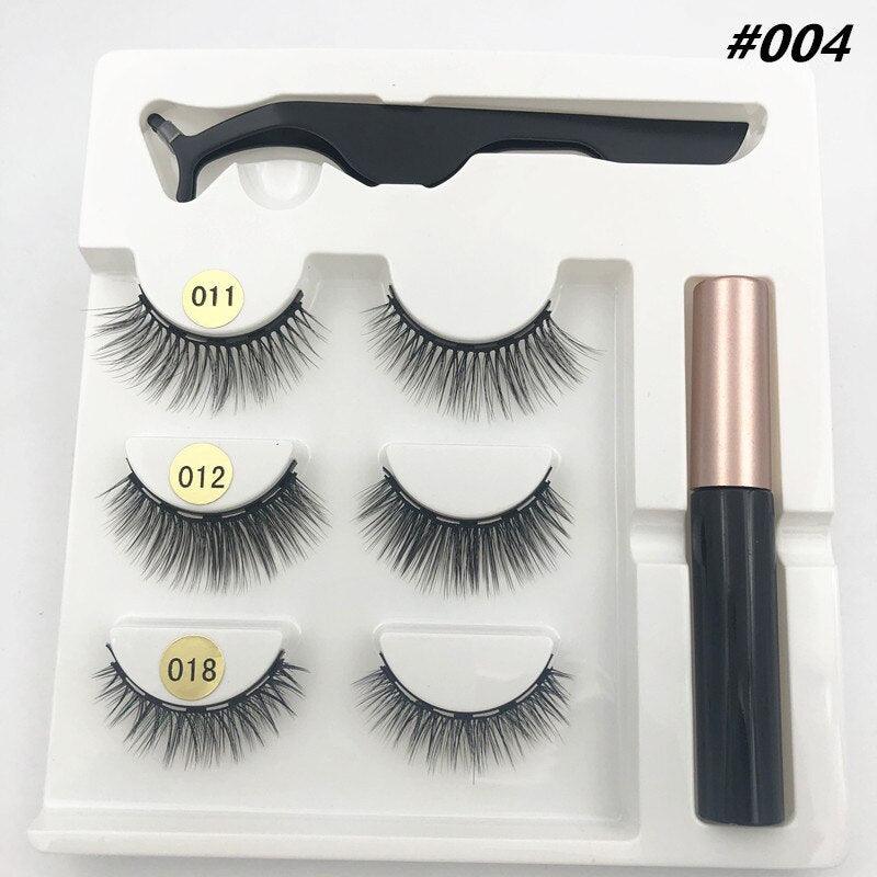 3/5 pairs of Natural Magnetic Eyelashes - ShopEbonyMonique