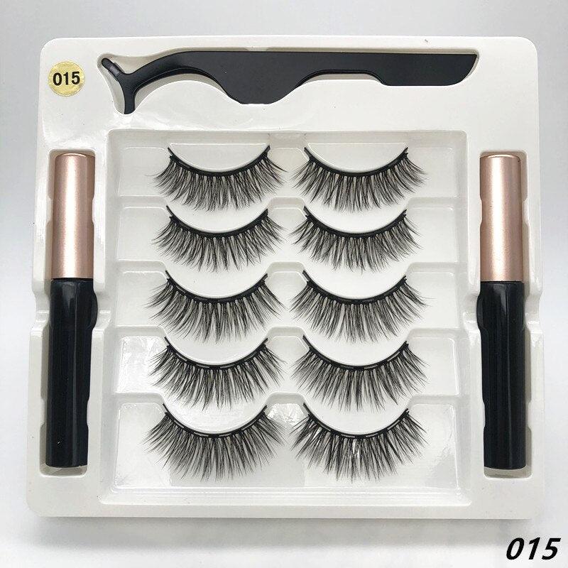 3/5 pairs of Natural Magnetic Eyelashes - ShopEbonyMonique