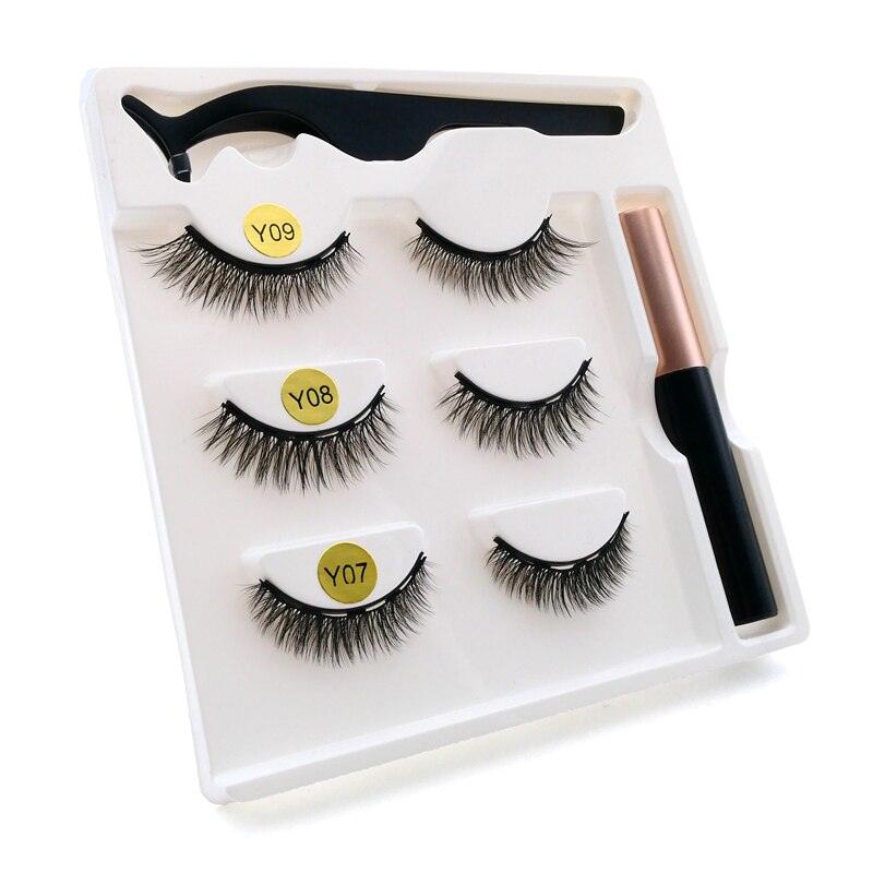 3/5 pairs of Natural Magnetic Eyelashes - ShopEbonyMonique