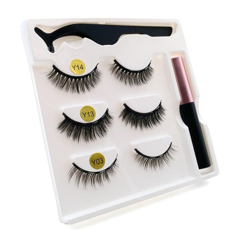 3/5 pairs of Natural Magnetic Eyelashes - ShopEbonyMonique