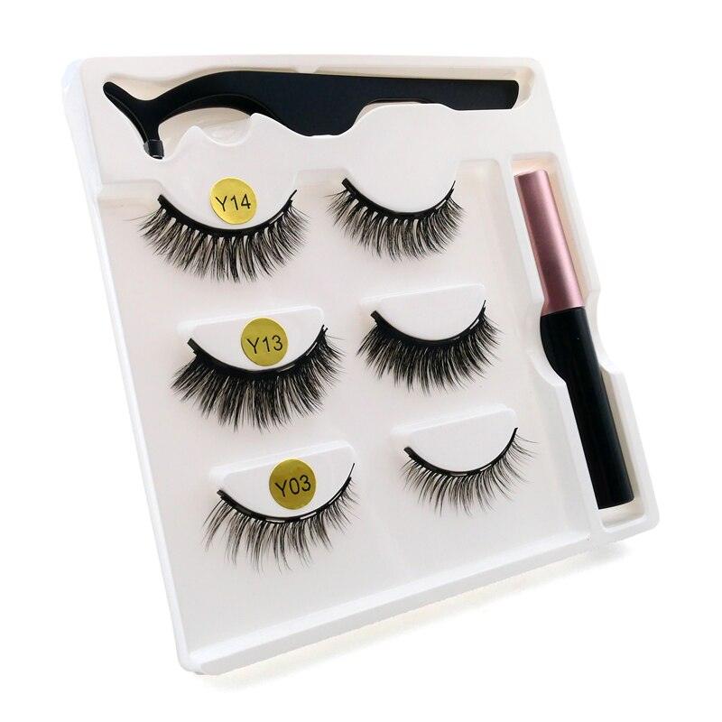 3/5 pairs of Natural Magnetic Eyelashes - ShopEbonyMonique