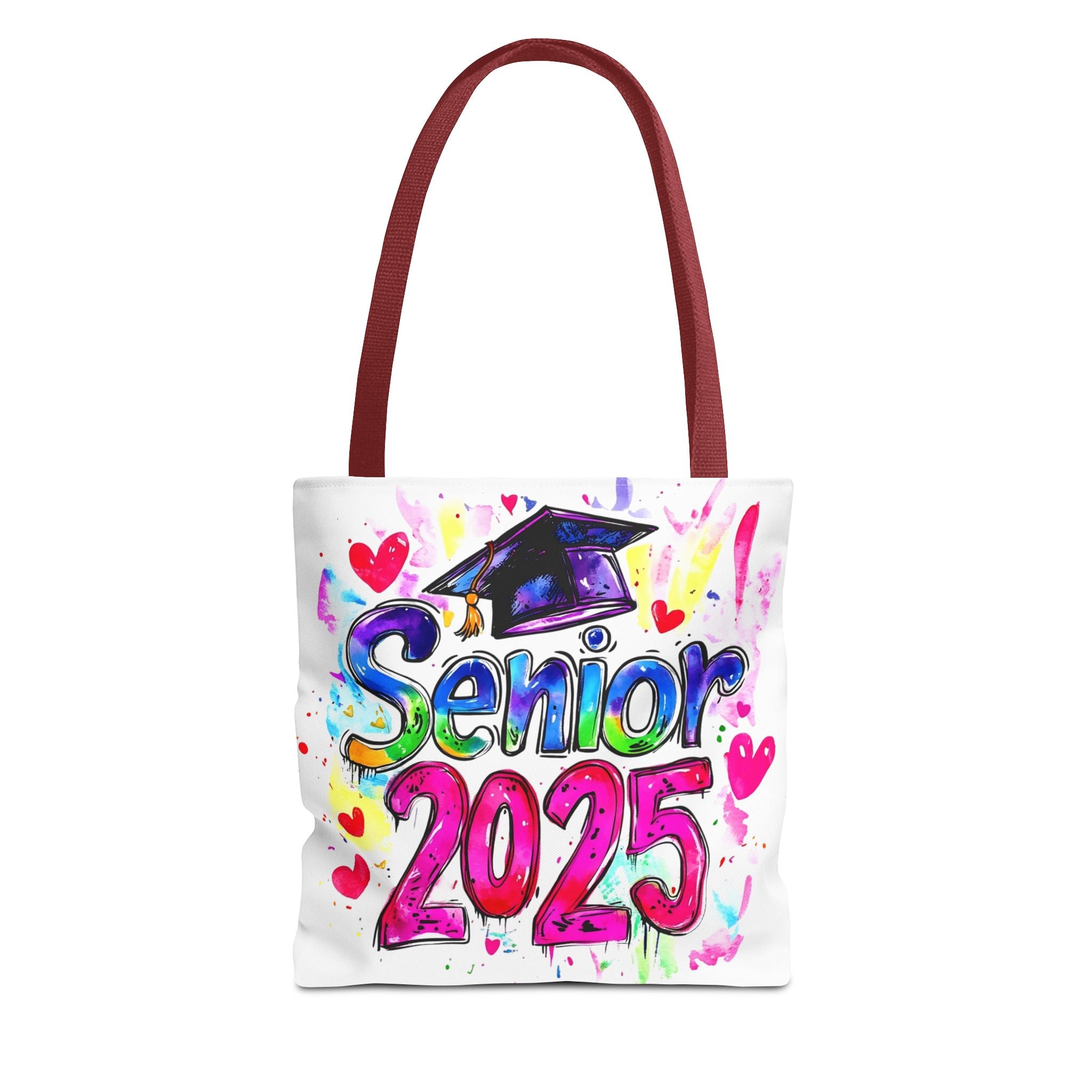 Colorful Senior 2025 Graduation Tote Bag