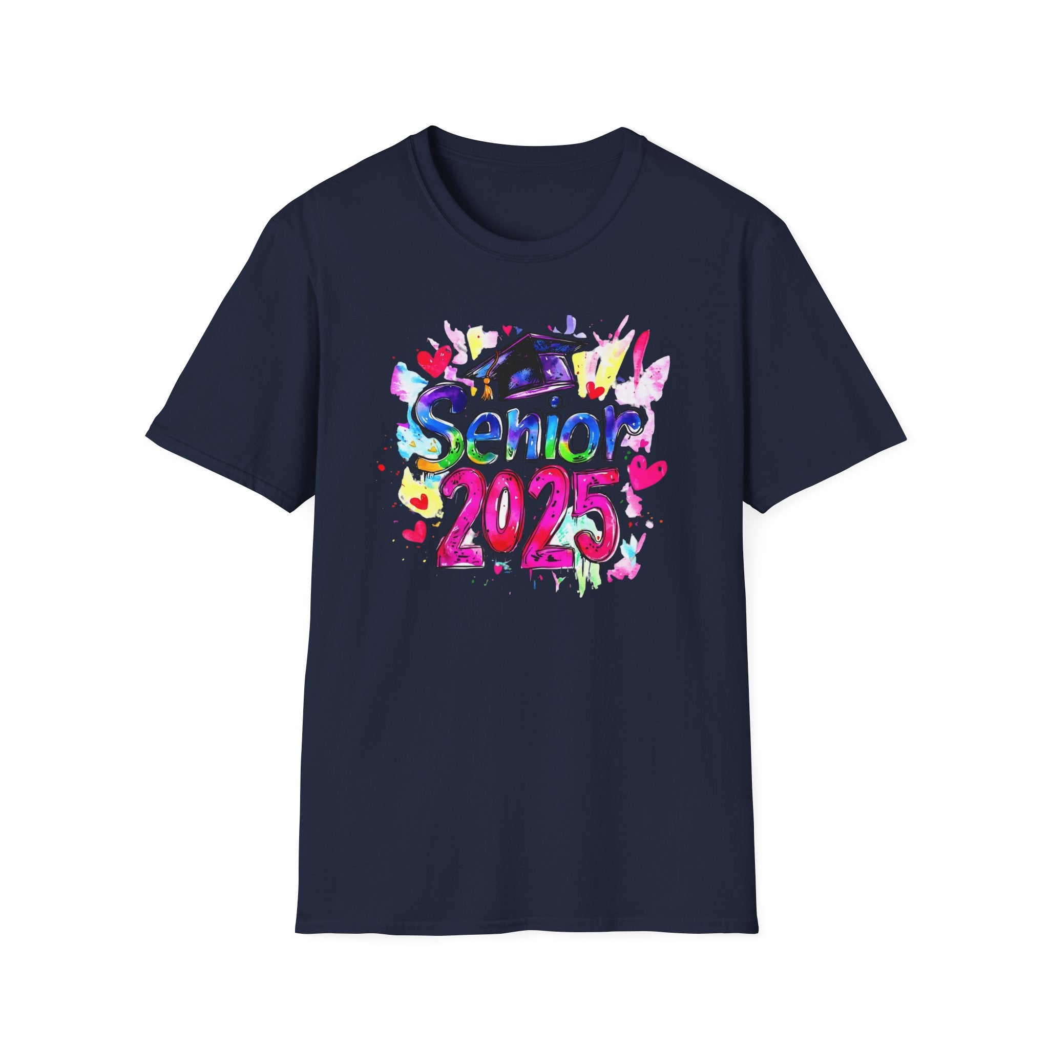 Senior 2025 Unisex Softstyle T-Shirt - Celebrate Graduation