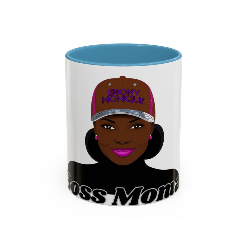 Boss Mama Accent Coffee Mug - Empowerment Gift for Strong Women