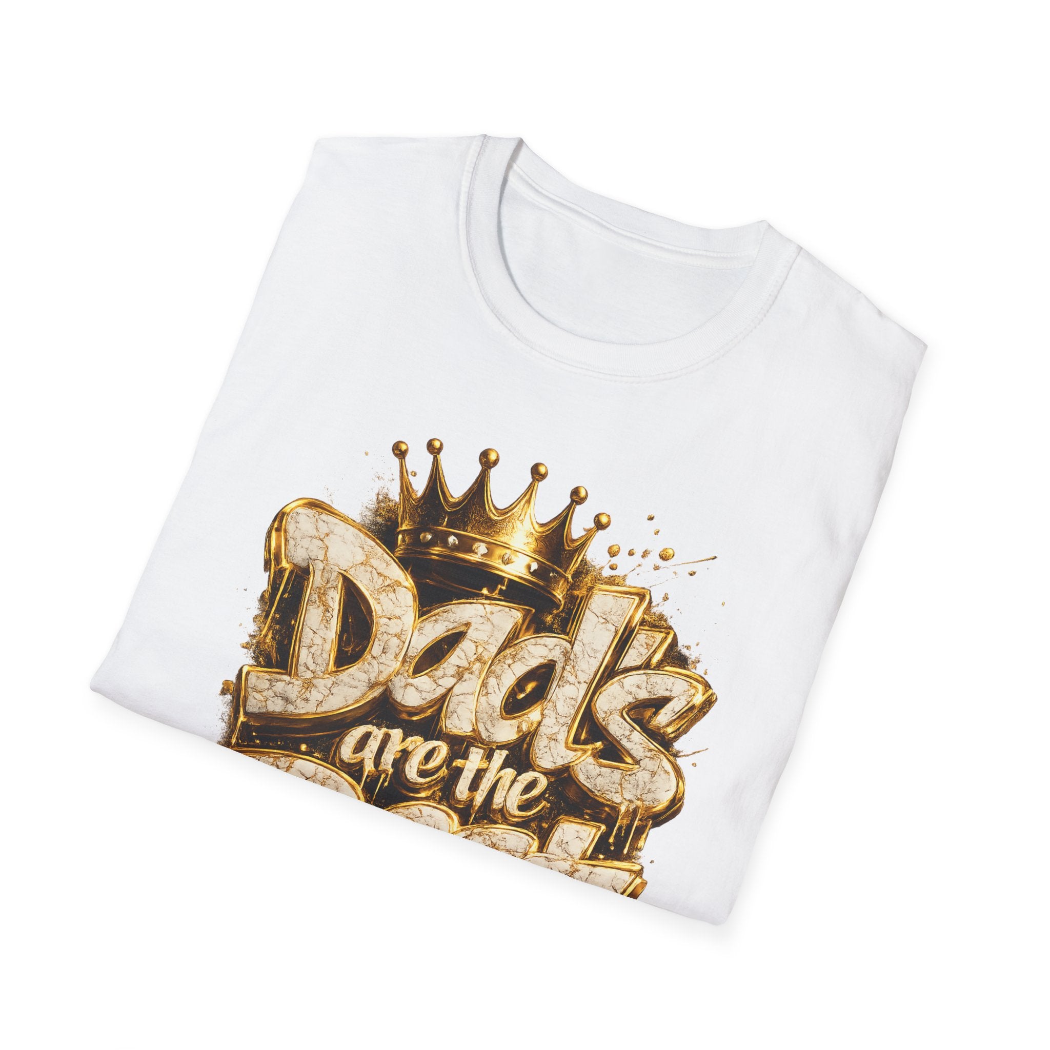 Dad’s Are the Best T-Shirt — Gold Crown Father’s Day Tee
