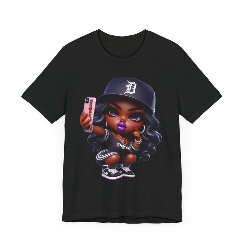 What Up Doe Trendy Graphic Tee for Selfie Lovers - Unisex Jersey Short Sleeve