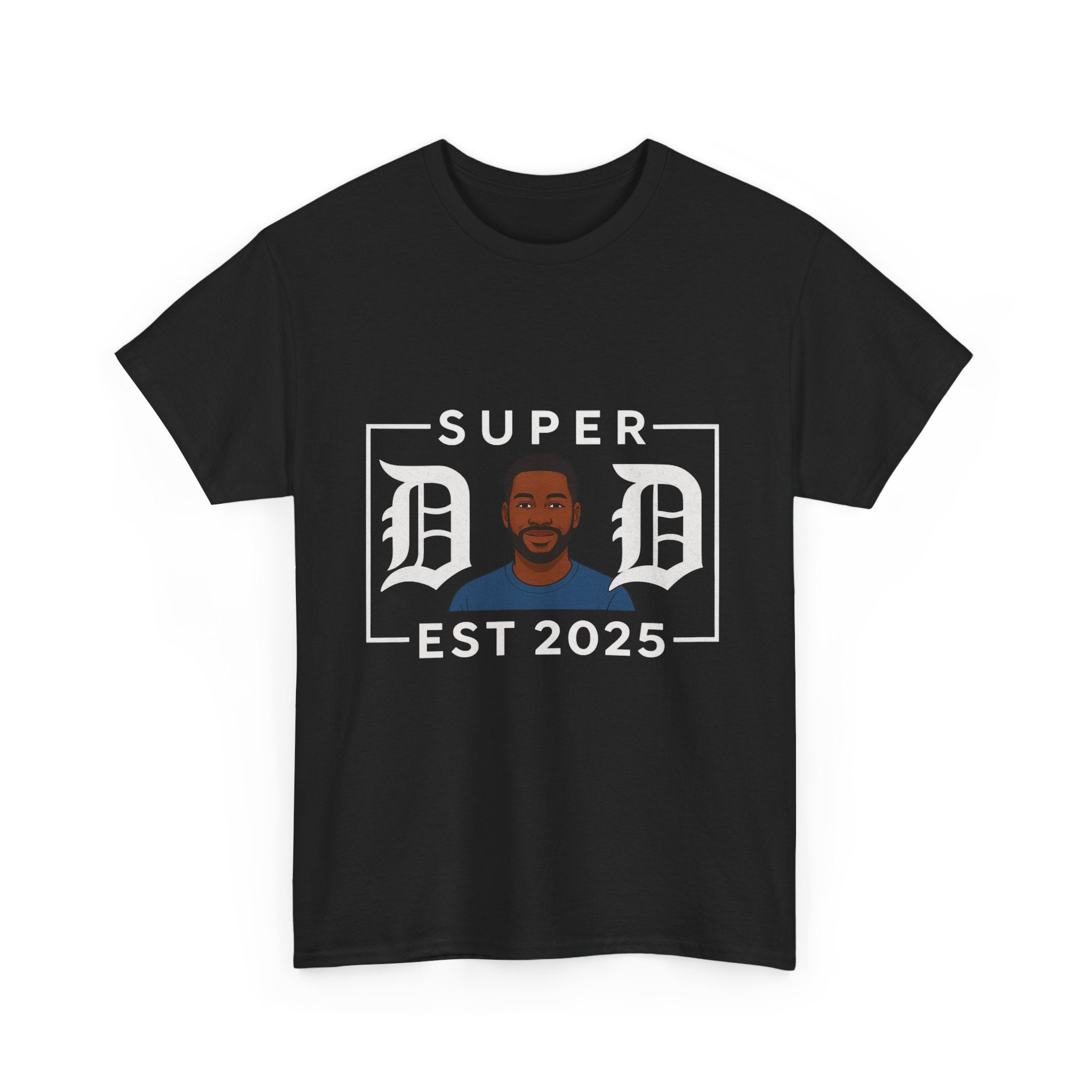 Super Dad Unisex Heavy Cotton Tee – Perfect Gift for Father's Day and Celebrations