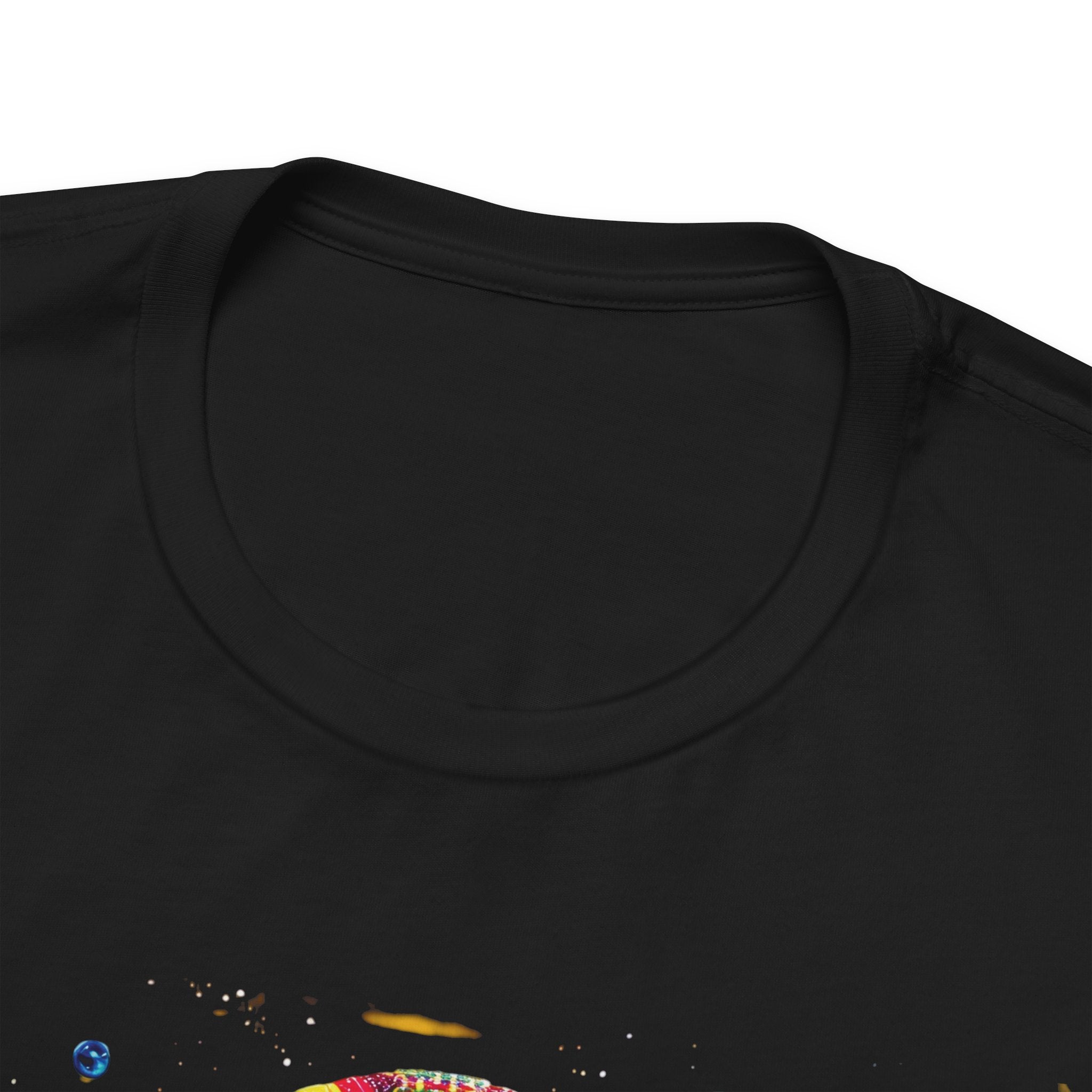 Colorful Psychedelic Elephant T-Shirt — Vibrant Tribal Baby Elephant Graphic Tee