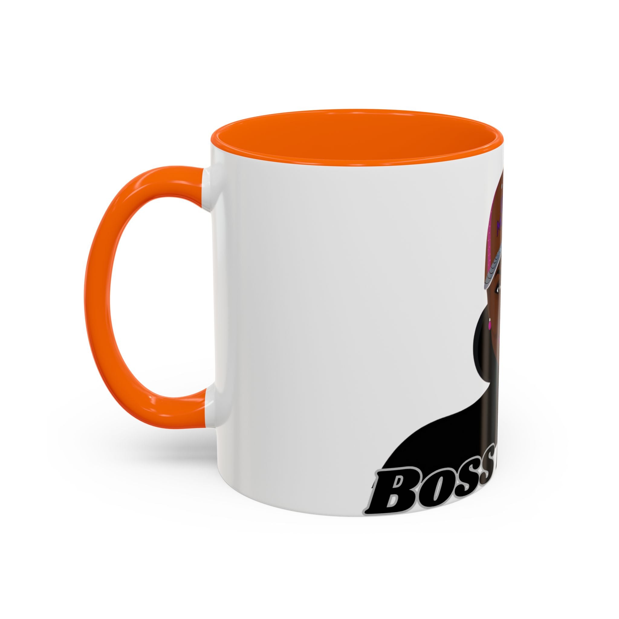 Boss Mama Accent Coffee Mug - Empowerment Gift for Strong Women