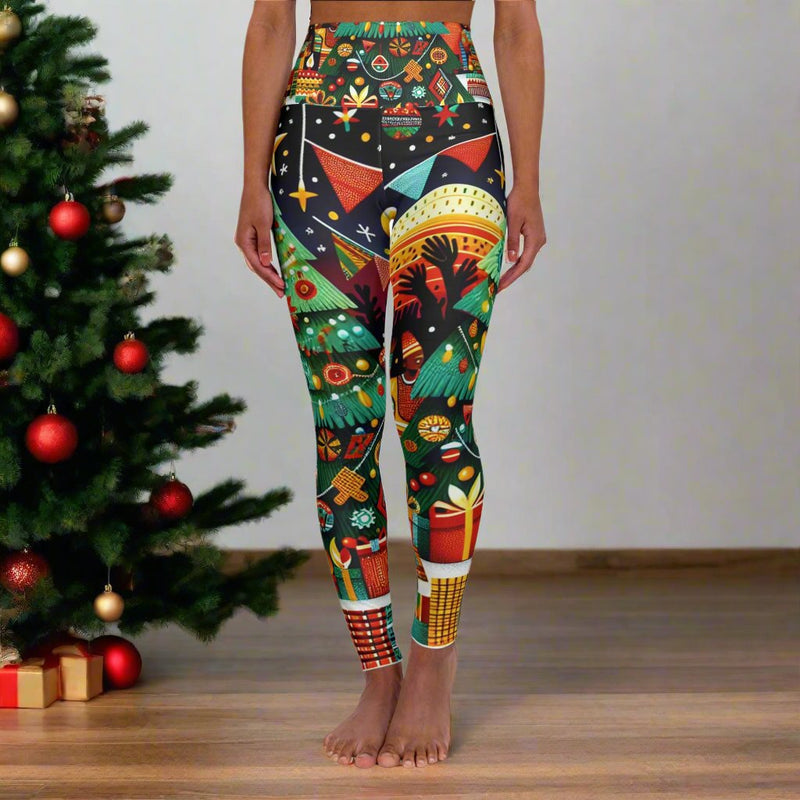 Christmas Time Vibrant Leggings