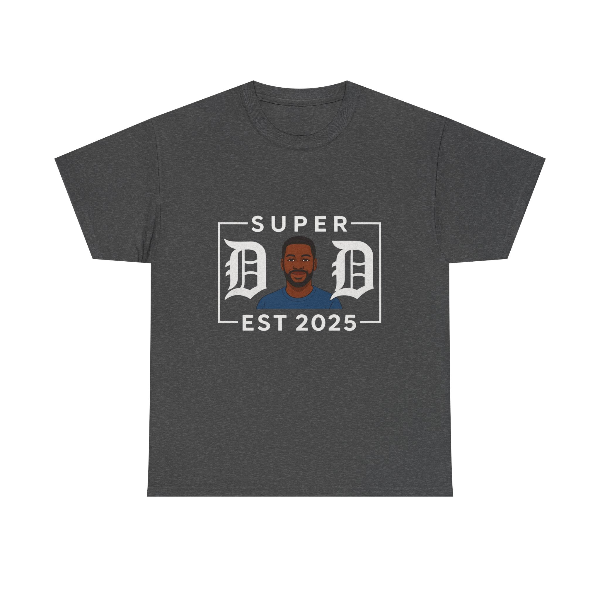 Super Dad Unisex Heavy Cotton Tee – Perfect Gift for Father's Day and Celebrations